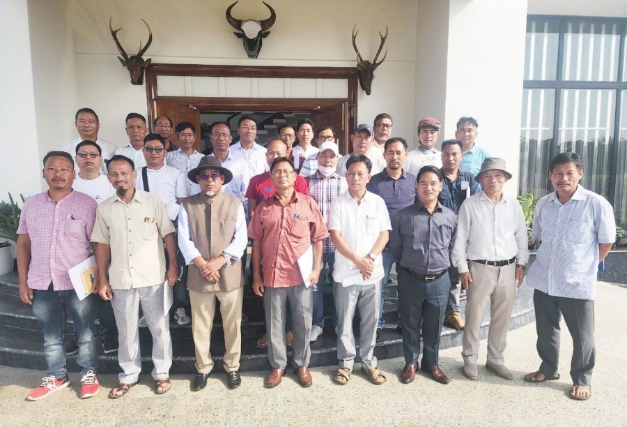 WC, NNPGs held a consultative meet with  Zeliangrong CSO leaders in Dimapur on June 7. (Photo Courtsey : NNPGs)